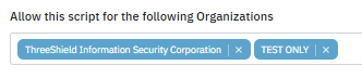 Limit access to multiple organizations